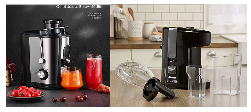 Aicook Juicer GS-336 vs Black+Decker JE2200B Differences