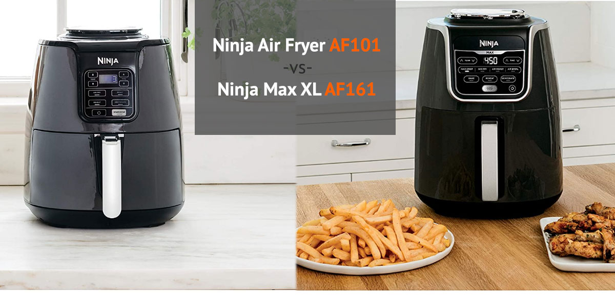 Ninja Air Fryer AF101 VS Ninja Max XL AF161 Best Air Fryer