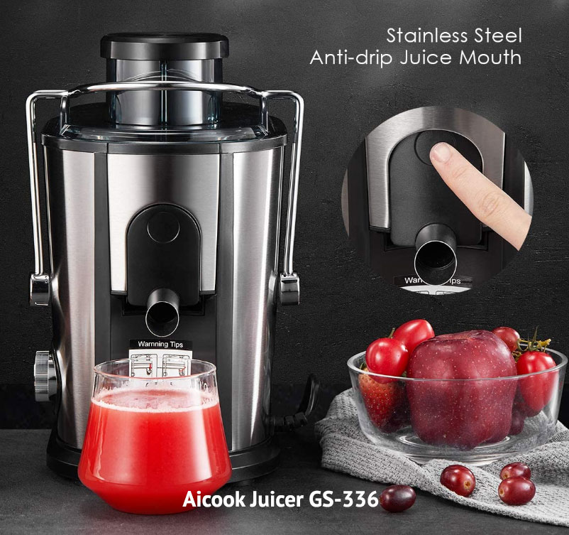The best centrfugal juicer - Aicook Juicer GS-336