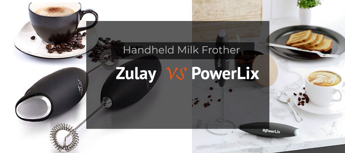 Zulay VS PowerLix - The Best Handheld Electric Milk Frother