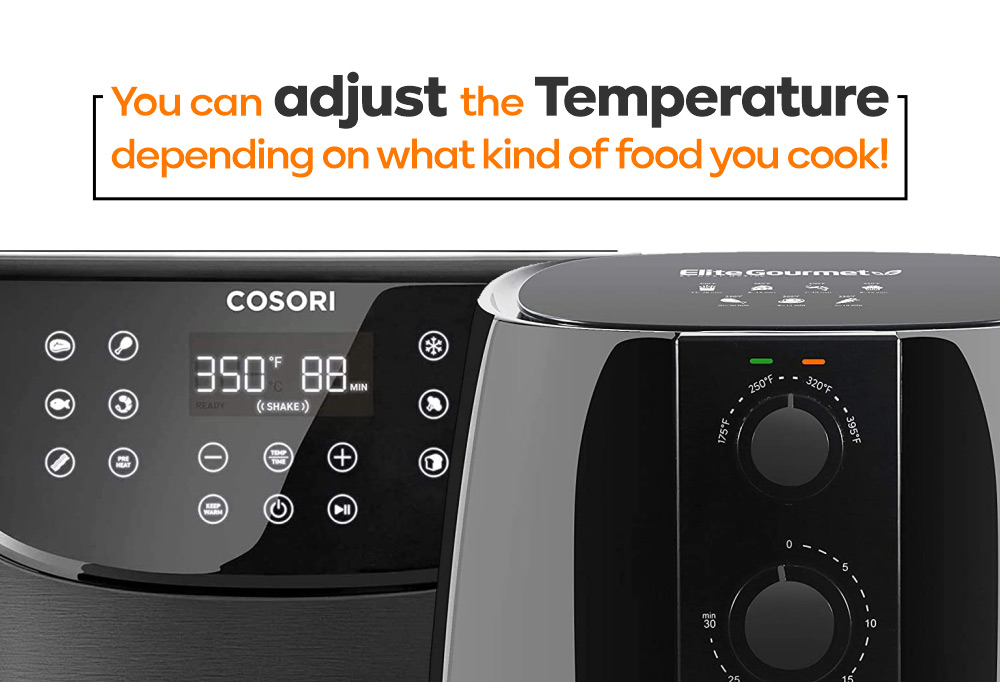 9. Temperature Settings - How to Choose The Best Air Fryer for Your Home