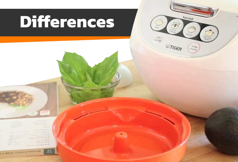 Differences - Food Steamer - COMFEE