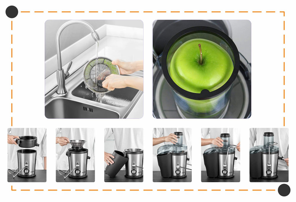 Good To Know - Juicer - Mueller Juicer SD80A vs AICOK 328L