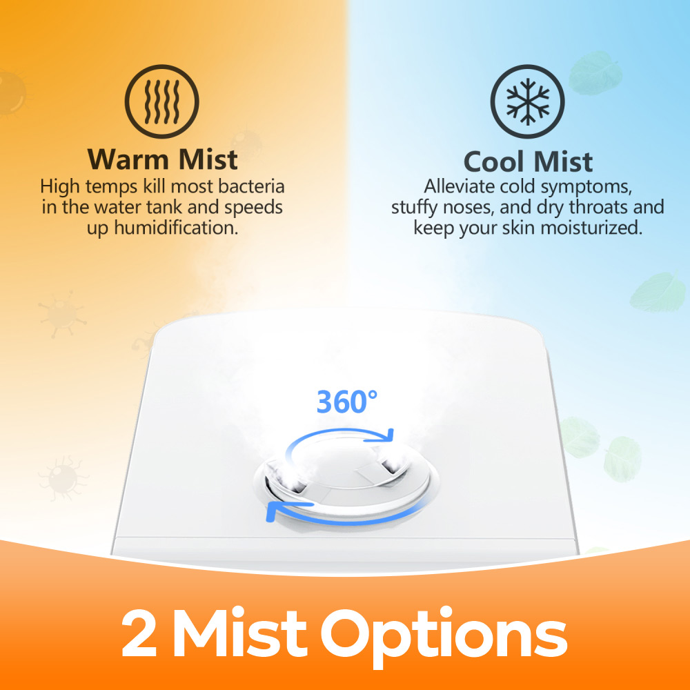LEVOIT LV600HH - 5 Best Ultrasonic Air Humidifers for Bedroom Under $100