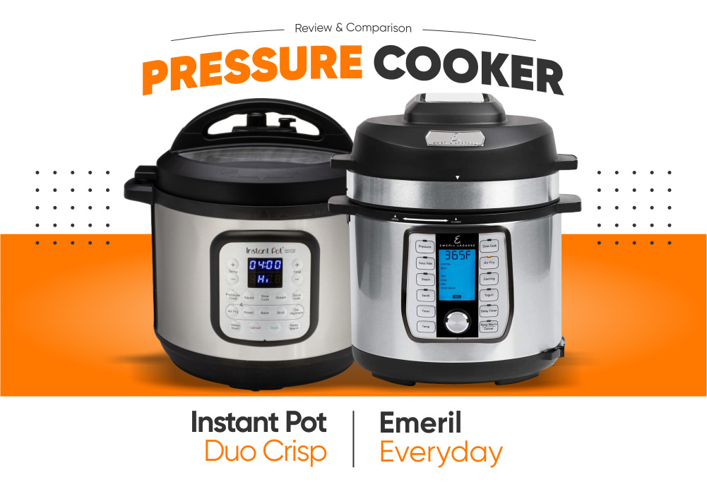 Pressure Cooker - Instant Pot Duo Crisp vs Emeril Everyday