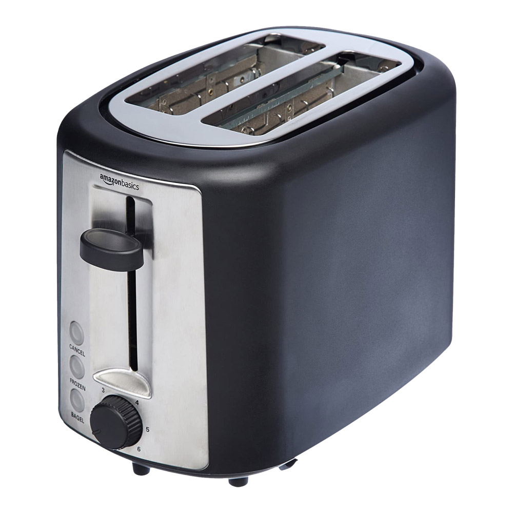 Produk 1 - 2 Slice Toaster - Amazon Basics vs Cuisinart CPT-122