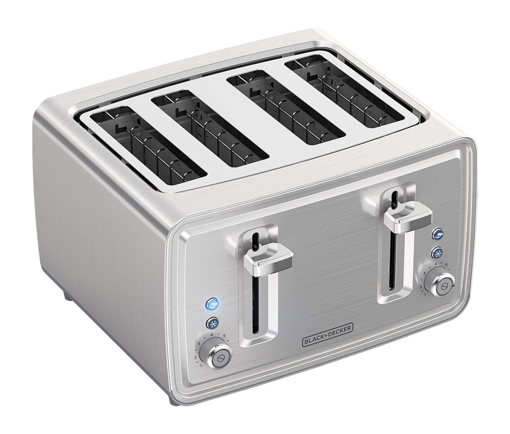 Produk 2 - 4-Slot Toaster - Amazon Basics  vs BLACK+DECKER TR4900SSD