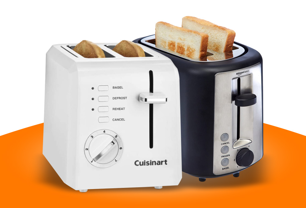 Summary - 2 Slice Toaster - Amazon Basics vs Cuisinart CPT-122