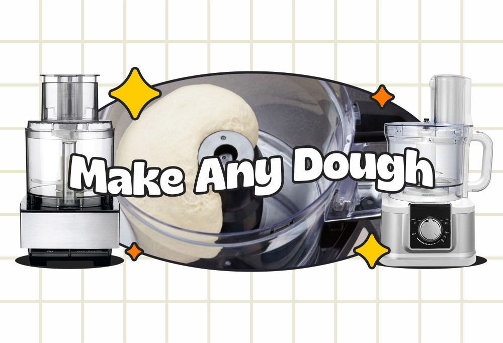 5. Make any Dough - What Food Processor Can Do Here Are 5 Things You Should Know