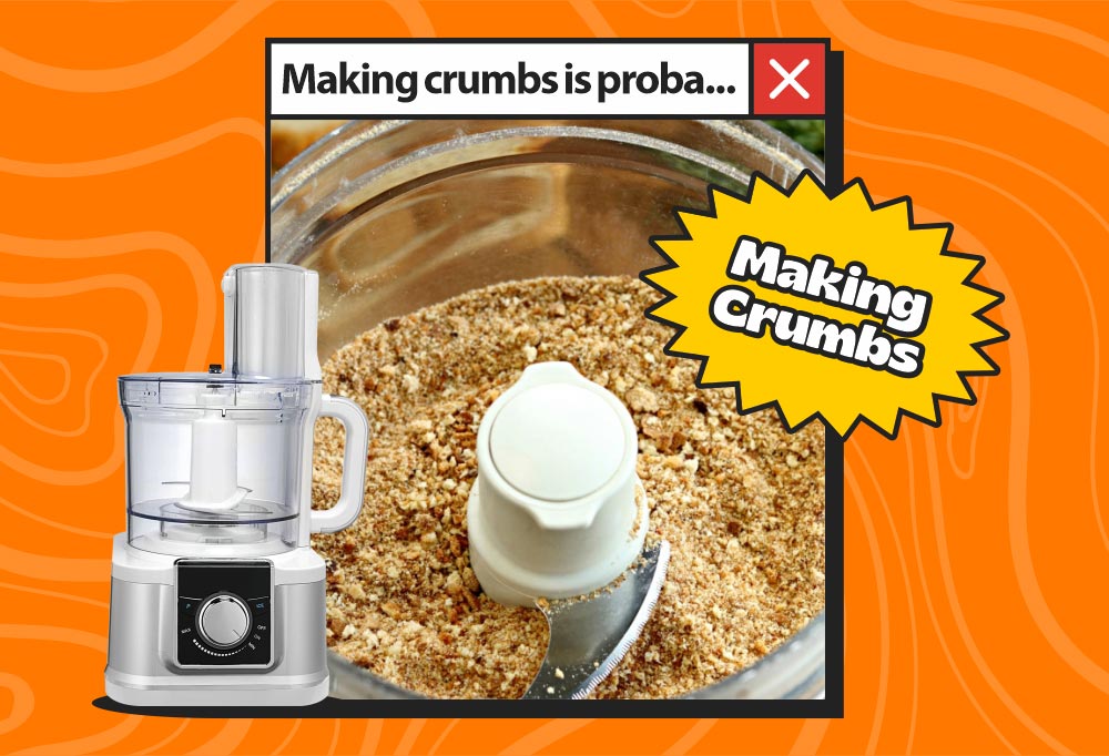 6. Making Crumbs - What Food Processor Can Do Here Are 5 Things You Should Know