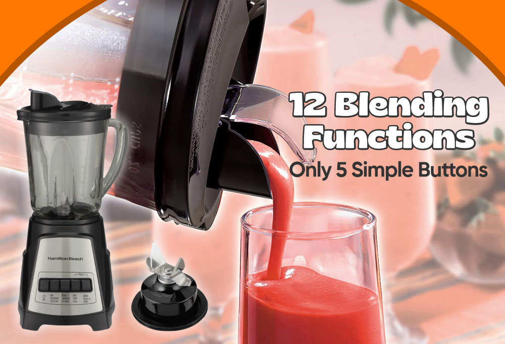 Hamilton Beach - 5 Best Blender for Frozen Fruit and Smoothies