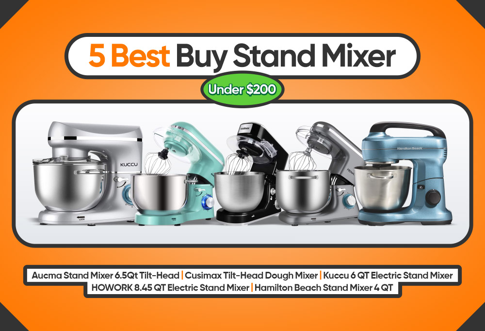 Main Image - 5 Best Buy Stand Mixer Under $200