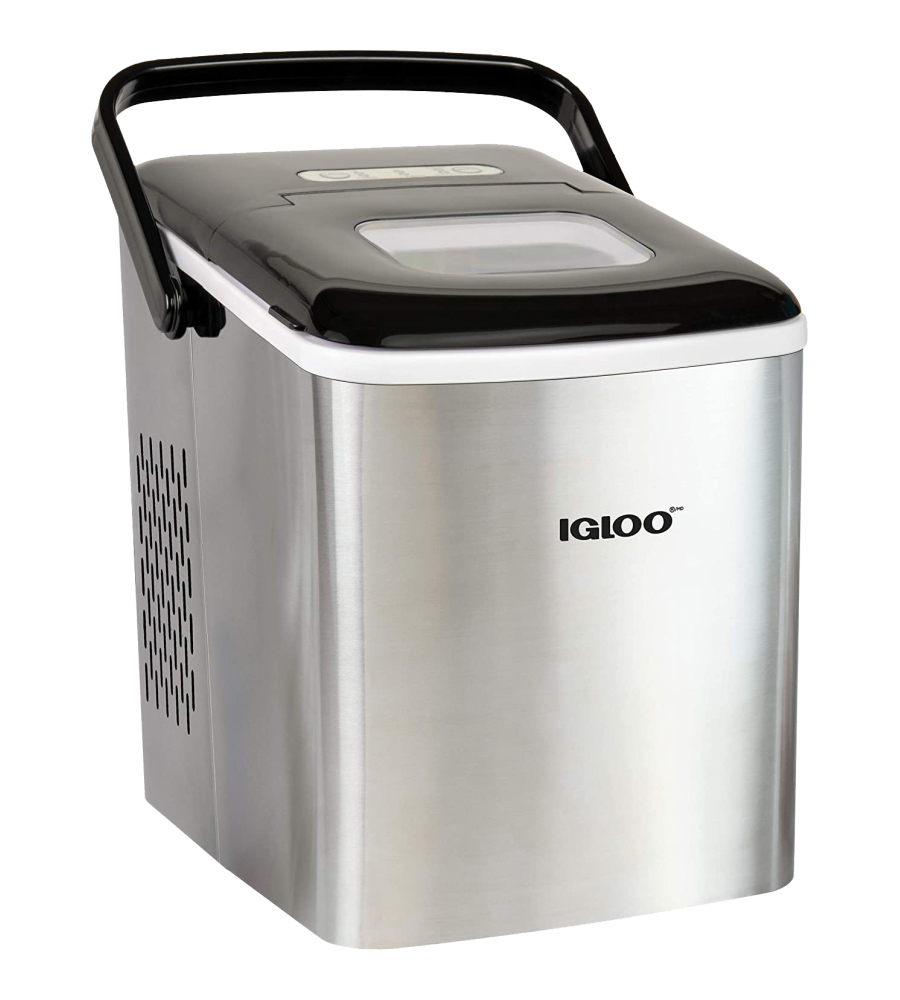 Igloo ICEB26HNSS - 5 Best Self-Cleaning Portable Ice Maker Machine