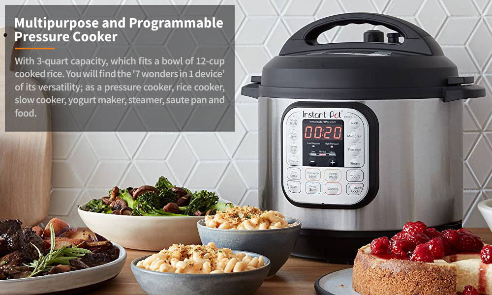 2. Instant Pot Duo Mini - 5 Smart Gift Ideas for Mother