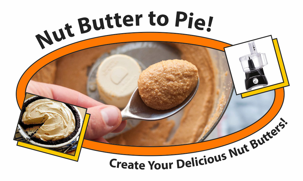 3. Nut butter to pie - Here Are 5 Reasons Why You Should Use Food Processor