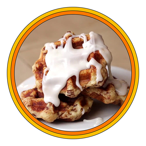 9. Cinnamon Roll Waffle - 5 Things You Should Consider When Buying Waffle Maker